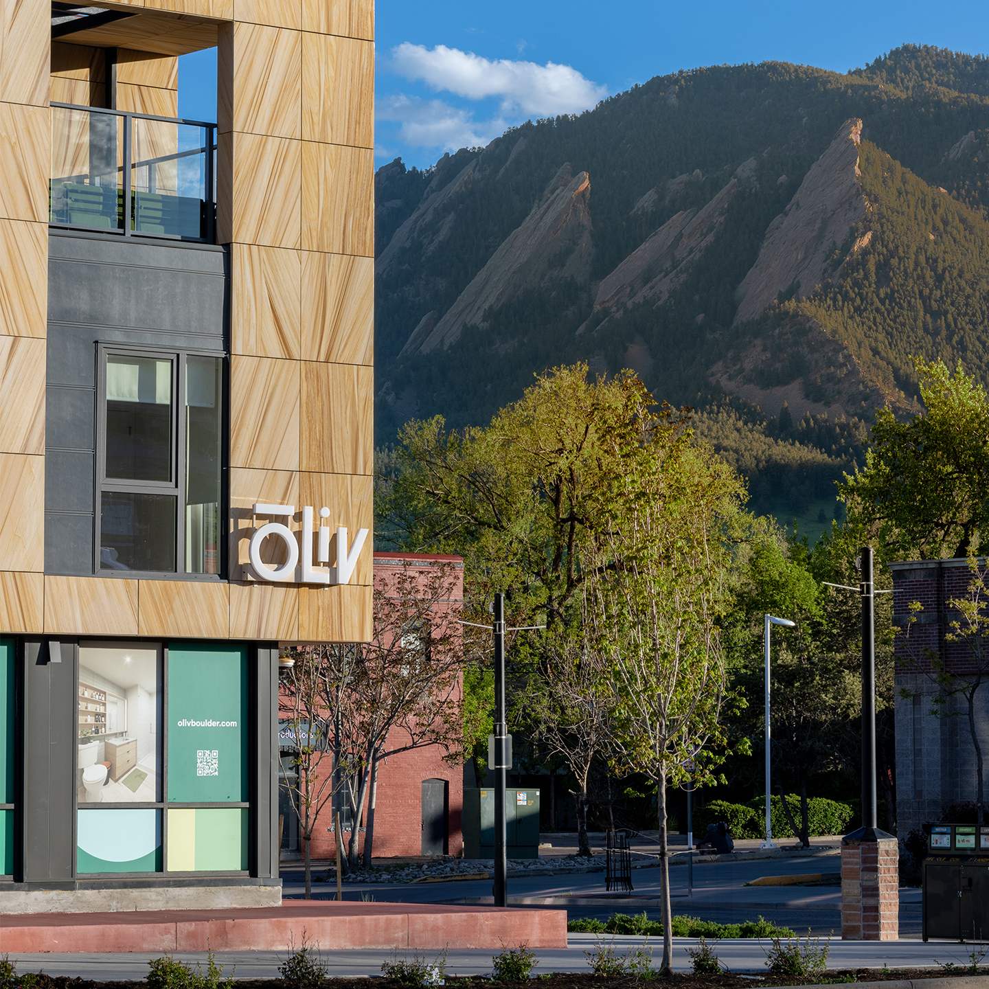 Exterior of oLiv Boulder