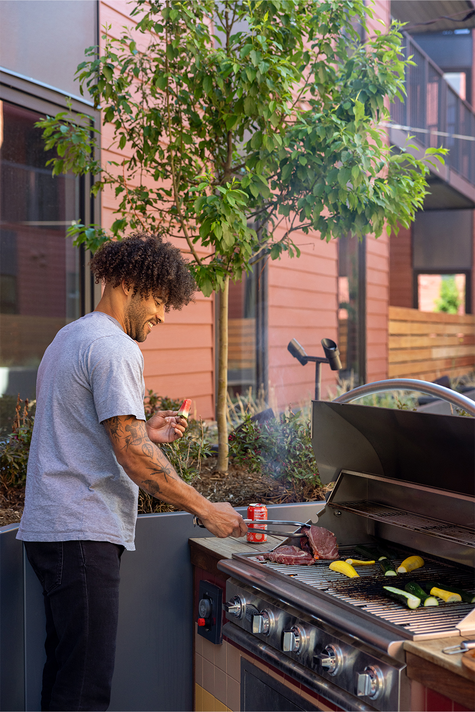 Outdoor grilling