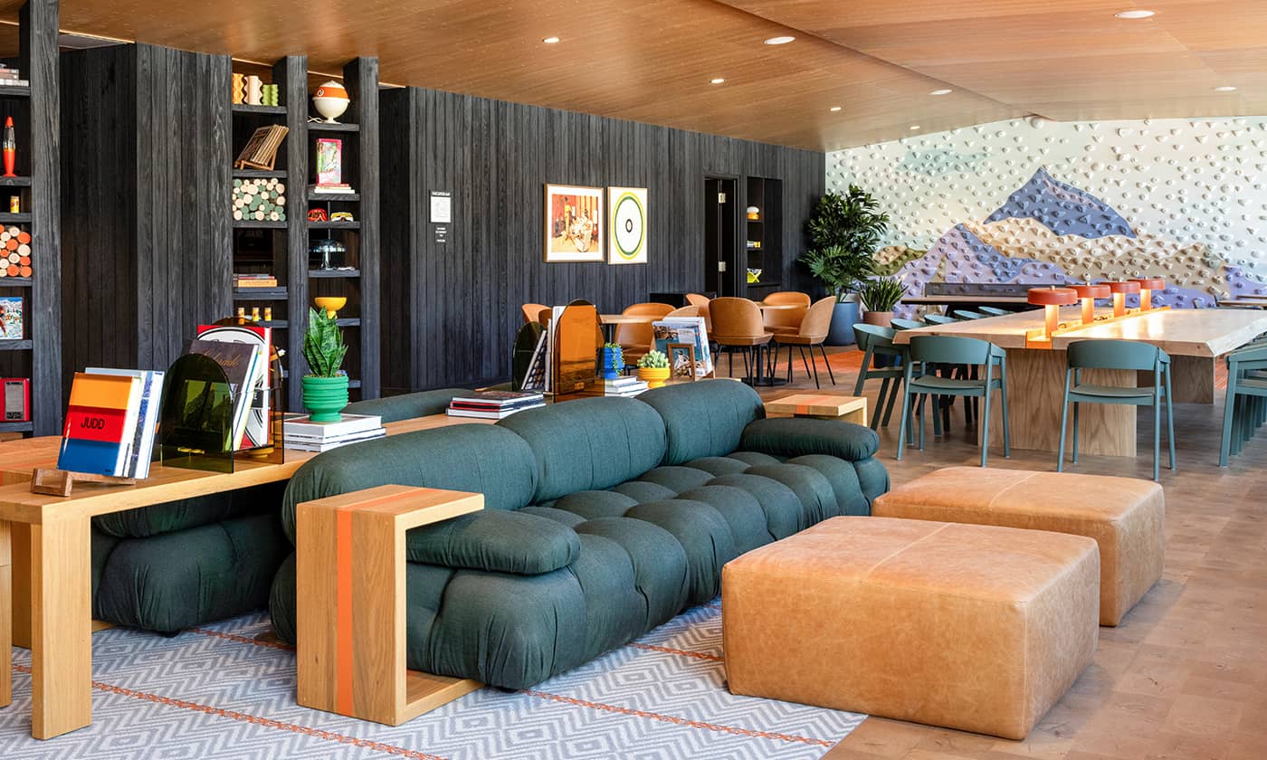 Lounge area with seating